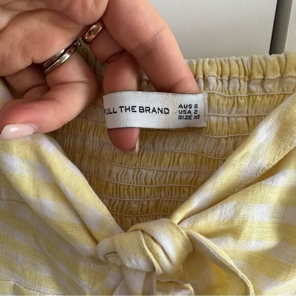 Faithfull The Brand Rodeo Gingham Dress - Picture 4 of 9